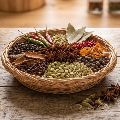Whole Exotic Spices